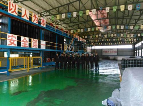 自粘預鋪濕鋪車間展示